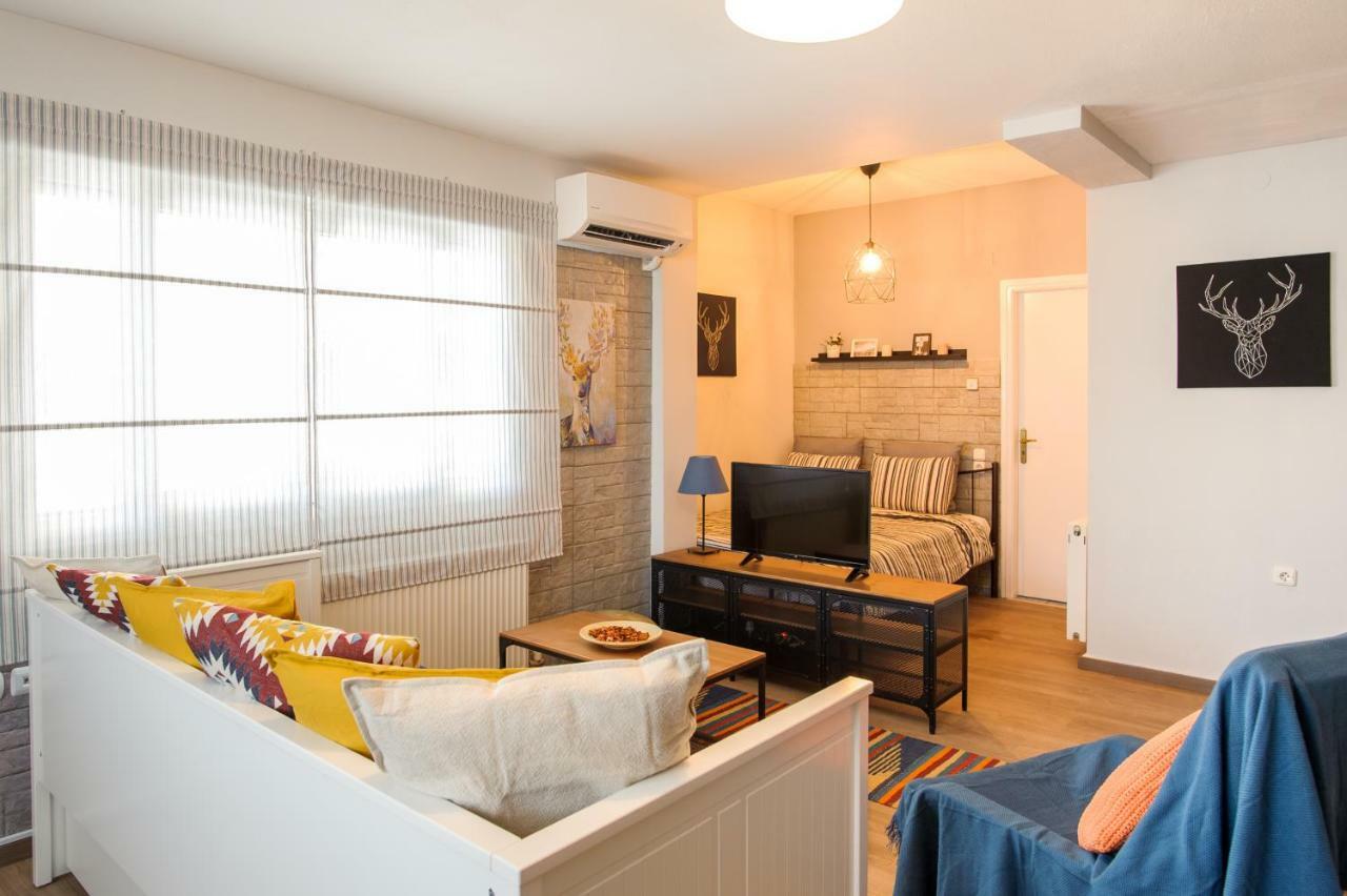 La Casa - Traditionally Elegant Apt 38M2 W Prk Grd Ioannina Buitenkant foto